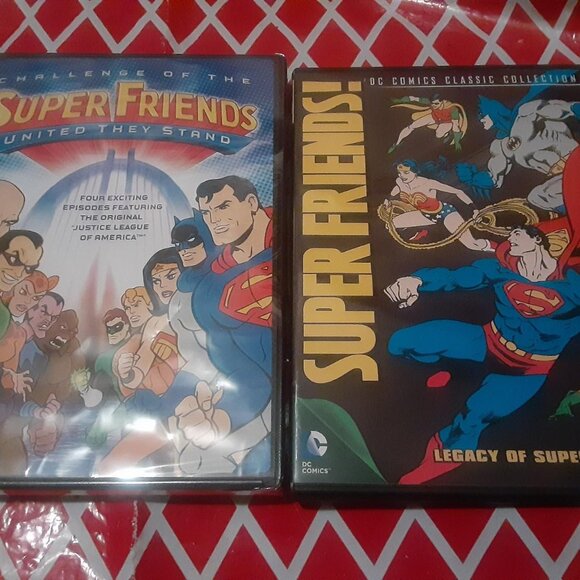 DC SUPER FRIENDS DVD LOT , United They Stand / Season 6 ; Superman, Batman - Picture 1 of 1